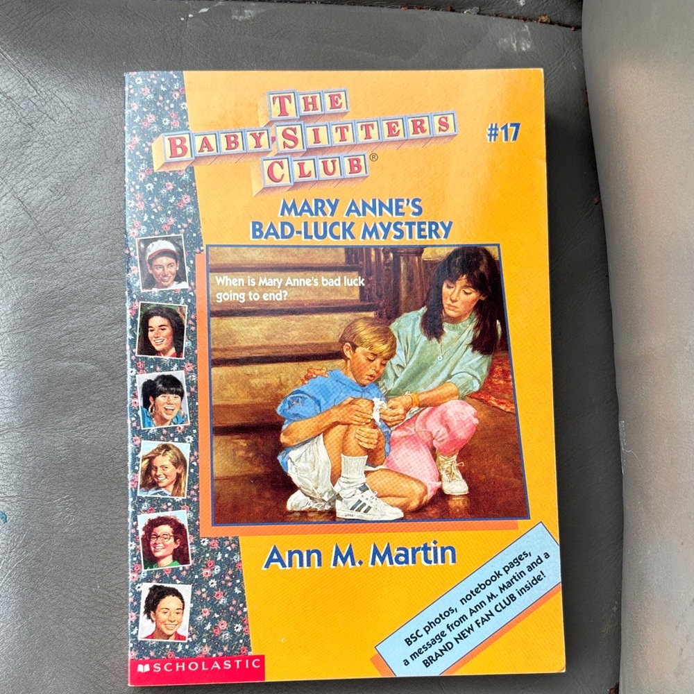 The Baby-Sitters Club Book #17  Mary Anne's Bad-Luck Mystery